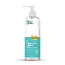 Cut back on bath time bathing dries a child's skin because it removes the skin's natural oils along with the dirt. Buy Hand Over Heart 100 Natural Baby Shampoo And Body Wash Hypoallergenic Bath Soap Tear Free Mild And Gentle Formula For Baby S Sensitive Skin Cleanse Moisturizes And Soothes Calming Relaxing