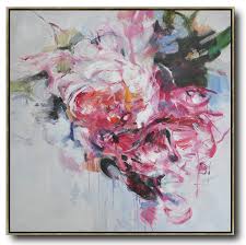 Take the oil painting below for example. Abstract Art Flowers Paintings Collections 100 Hand Painted