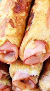 Monte Cristo Ham Cheese French Toast Roll Ups Breakfast Brunch Recipes Breakfast Dishes Breakfast Recipes
