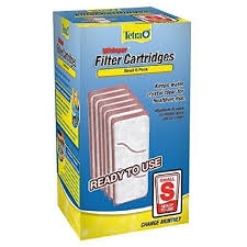 Tetra Whisper Aquarium Filter Cartridge Activated Carbon Fish Tank Small 6 Pack Tetra