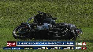 Motorcyclist Killed In Crash Saturday In Cape Coral