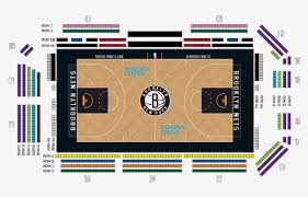 2017 18 Seating Chart Brooklyn Nets Brooklyn Nets Nba