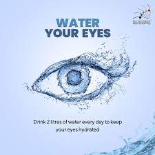 Dry Eyes Eye Irritation And Other Such Problems Are Caused Due To Dehydration Drink Enough Fluids To Help Your Body As Well As Y Eye Facts Eye Care Dry Eyes