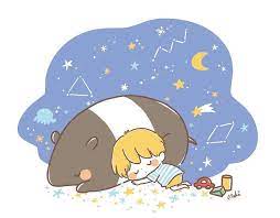 いいね 40件 コメント1件 きゃらきゃらマキアート maki c c makiart のinstagramアカウント nighty night イラスト illustration draw goodnight night haveag anime chibi illustrators chibi