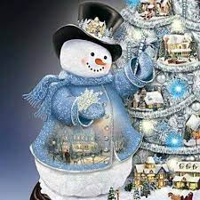 Maybe you would like to learn more about one of these? Pin By Elisa Coles On I Love Christmas Christmas Music Box Pre Lit Christmas Tree Thomas Kinkade
