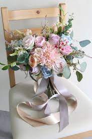 This article investigates what would change if a pastel color palette is selected over other hues. Bridal Bouquet In Pastels Colour Tone Colorful Bouquet Bridal Bouquet Pastel Bridal Bouquet