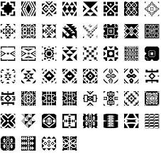 Black And White African Print Png African Pattern Font And Web Font By Scholtz Fonts Fontspring African Pattern African Pattern Design African Textiles