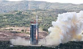 A shower of chinese rocket debris after a launch crushed buildings in the rural sichuan province and was captured on a video. Cddhfge2a19kom