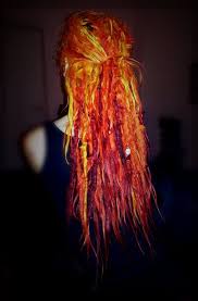 Multi Colored Dreads Fire Hair Colored Dreads Pretty Dreads