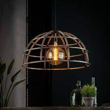 ronde hanglamp van vintage ijzer santa dome hanglamp industriele hanglampen lampen