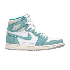 The Air Jordan 1 Retro High Og Turbo Green Complements The Silhouette S Clean Lines With A Classic Two To Air Jordans Air Jordan Sneakers Jordan 1 Retro High