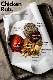 How do you dry chicken? Chicken Rub Recipe