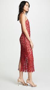 Dark Red Arabella Dress Self Portrait Dress Contemporary Outfits Shopbop Dresses