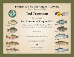 Tennessee Angler Recognition Program