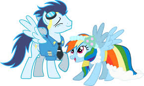 Steamer cutie mark by chainchomp2 on deviantart. Rainbow Dash And Soarin Child Novocom Top