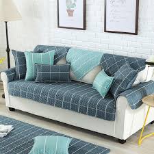The right way to arrange cushions on a corner sofa a shortcut to arranging pillows on sectional before after baby karlstad corner sofa hackers manhattan corner sofa left arm with chaise l2 rfc p 1 399 00. Nordic Style Magical Sofa Cover Corner Fabric Double Towel Non Slip Sofa Cover Set Slip Cover Sofa Cover Home Textiles From Home And Garden On Banggood Com Corner Sofa Covers Sofa Covers Couch Covers