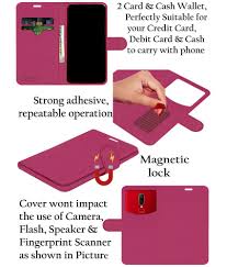 Micromax A52 Flip Cover by ACM - Pink ...