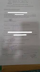 Then, perempuan punya giliran untuk jumpa kariah minta cop dan tanda tangan. Jabatan Agama Islam Pahang Borang Nikah