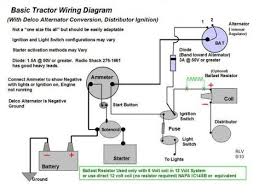 Ford Tractor Ignition Wiring Diagram Allis Chalmers Wd 12 Volt Alternator Ford Tractors Tractors