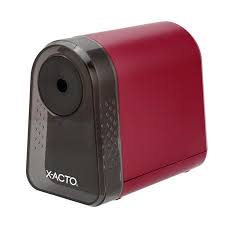 X Acto Mighty Mite Electric Pencil Sharpener Assorted Colors 1 Count Red In 2020 Electric Pencil Sharpener Pencil Sharpener Sharpener