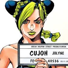 The Joker On Twitter I M Gonna Be Lowkey Sad If The Jojo Anime Doesn T Give Jolyne Green Hair Her Blonde Streaks In The Latest Video Game Were Okay But I Think The