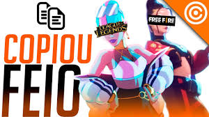 I love the other game modes to, but the hijinks that ensue while playing on here create an awesome environment to just have fun. Free Fire Copiou O League Of Legends Na Cara Dura Youtube