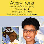 Avery Irons Author Event