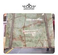 GOLDTOP OEM/ODM Onix Onice Floor Tile Wall Panel Losas Natural Stone Green  Color Onyx Slabs Marble Coffee Table Tops