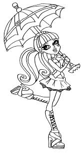 Ausmalbild Monster High 362