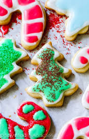 Beautiful cookies without special ingredients, equipment, or raw eggs and can be customized for any holiday or decor. Christmas Sugar Cookies With Easy Icing Sally S Baking Addiction