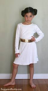 More on star wars girls princess leia costume: Easy Princess Leia Costume Buggy And Buddy