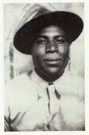 HOWLIN'' WOLF (1910-1976) in the Army, around 1941. Born Chester Burnett in  White Station, Mississippi, he learned and loved Blues music directly from  Charley Patton; his first song was "Pony Blues." Wolf''s