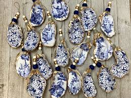 Decoupage Oyster Ornament Etsy Oyster Shell Crafts Shell Crafts Diy Oyster Ornament