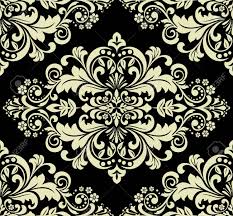 Background design floral texture seamless vector abstract flowers wallpaper. Floral Pattern Wallpaper Baroque Damask Seamless Vector Background Royalty Free Cliparts Vectors And Stock Illustration Image 97711925