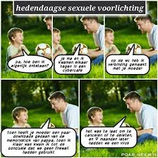 Hedendaagse Sexuele Voorlichting Humor Je Moeder