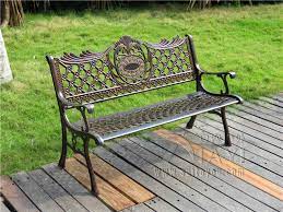 Build a custom outdoor garden bench by contouring stock lumber for your next diy project. 51 Patio Garden Bench Park Yard Outdoor Furniture Cast Aluminum Frame Porch Chair Garden Bench Outdoor Garden Chairsaluminium Patio Chairs Aliexpress