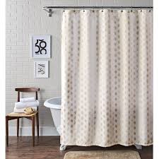 Shop for clearance shower curtains at bed bath & beyond. Better Homes Gardens Metallic Ikat Dou Fabric Shower Curtain 72 X 72 Walmart Com Walmart Com