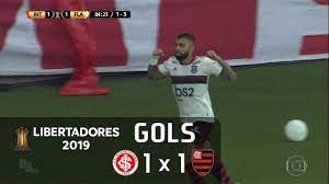 Por globoesporte.com — porto alegre. Internacional 1 X 1 Flamengo Libertadores 2019 Youtube