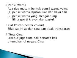 Pensil Warna Yang Terbuat Dari Lilin Disebut Sebutkan Itu