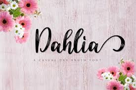 Download Dahlia Script Font By Prototype Studio Creative Fabrica PSD Mockup Templates