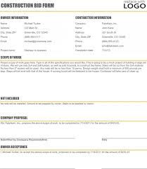 Check spelling or type a new query. Free Construction Proposal Template Xltx 150kb 4 Page S