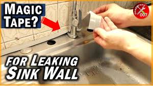 Check spelling or type a new query. A Magic Tape To Fix Leaking Sink How To Seal Kitchen Sink Edges How To Use Caulking Tape Youtube