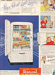 Click the link above for more details. 1949 Servel Gas Refrigerator Vintage Ad Servel Refrigerators At Miss Pack Ratz