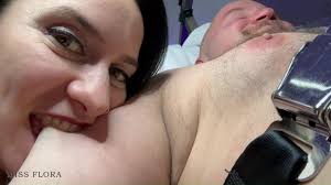 Biting Mistress get her Teeth into her Slave