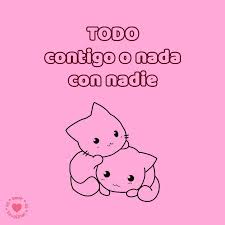 Gatitos Dibujo Con Frase De Amor Dibujos Con Frases Frases Bonitas Para Novios Frases Cortas Para Enamorar
