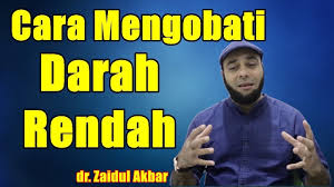 Seseorang dikatakan memiliki darah rendah jika tekanan darahnya kurang dari ≤ 90/60 mmhg. Cara Mengobati Darah Rendah Dr Zaidul Akbar Youtube
