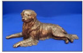 Golden Retriever Dog Large Lying Dannyquest Designs