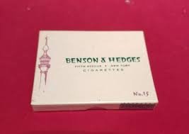 Collectible 10 Pack Benson Hedges Gold Sealed Hard 1953 For Display Only Ebay Benson Hedges Seal Hedges