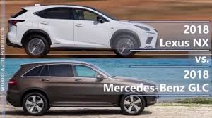 2018 lexus nx vs 2018 mercedes glc technical comparison