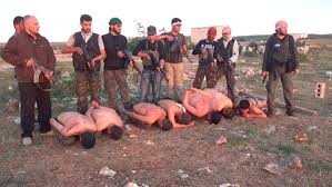 Compiled here are a list of photos that provide a. Syrian Rebels Execute 7 Soldiers The New York Times